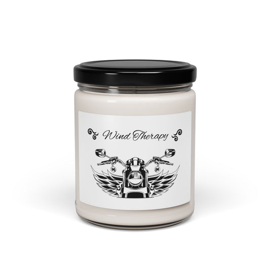 Wind Therapy Motorcycle, Scented Soy Candle, 9oz