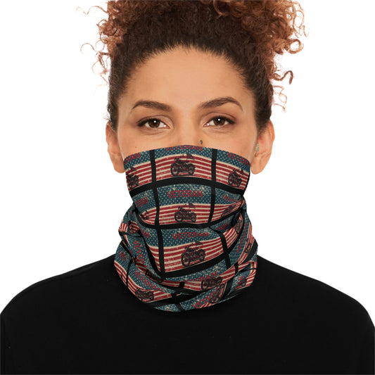 veteran biker neck gaiter by Steel Spirit